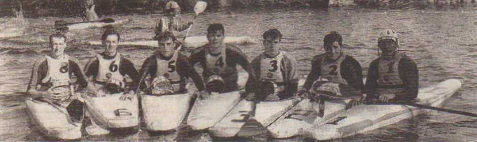 Equipe kayak polo d'Acigné N1 Hommes - championnat de France 1997