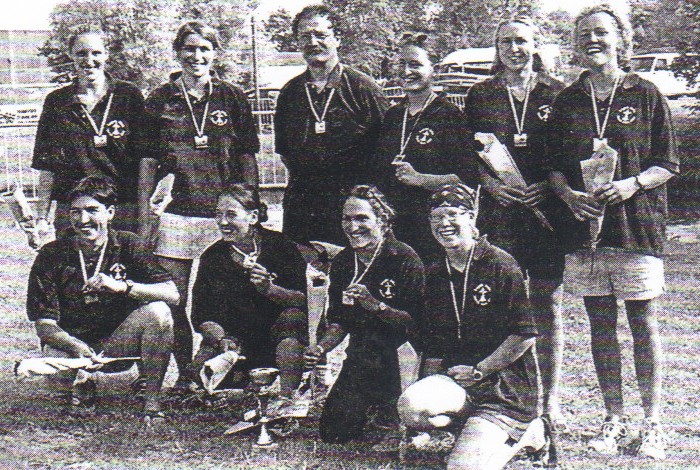 Equipe kayak polo d'Acigné N1 Femmes - championnat de France 2003