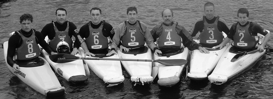 Equipe kayak polo d'Acigné N3 Hommes - championnat de France 2005