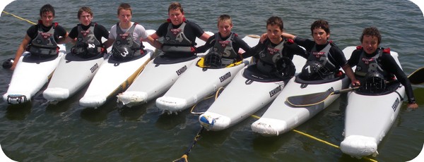 Equipe Kayak Polo Cadets  Acigné 2009