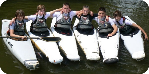 Equipe Kayak Polo Cadets  Acigné 2010
