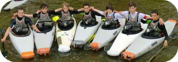 Equipe Kayak Polo Cadets  Acigné 2012