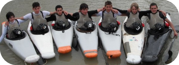 Equipe Kayak Polo Cadets  Acigné 2012