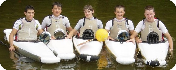 Equipe Kayak Polo regionale Acigné 2007