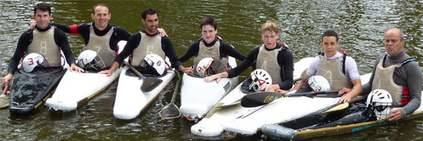 Equipe Kayak Polo Régionale Acigné 2013