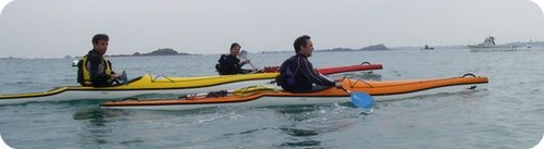 Sortie kayak de mer entre Dinard et Saint Lunaire