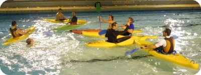 Kayak piscine de Dinard